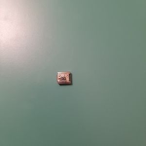 Italian Charm Gold Lizard